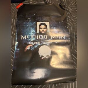 Method Man Tical 2000 Judgement Day Vintage Rap Album Poster 1998 Wu-Tang Clan